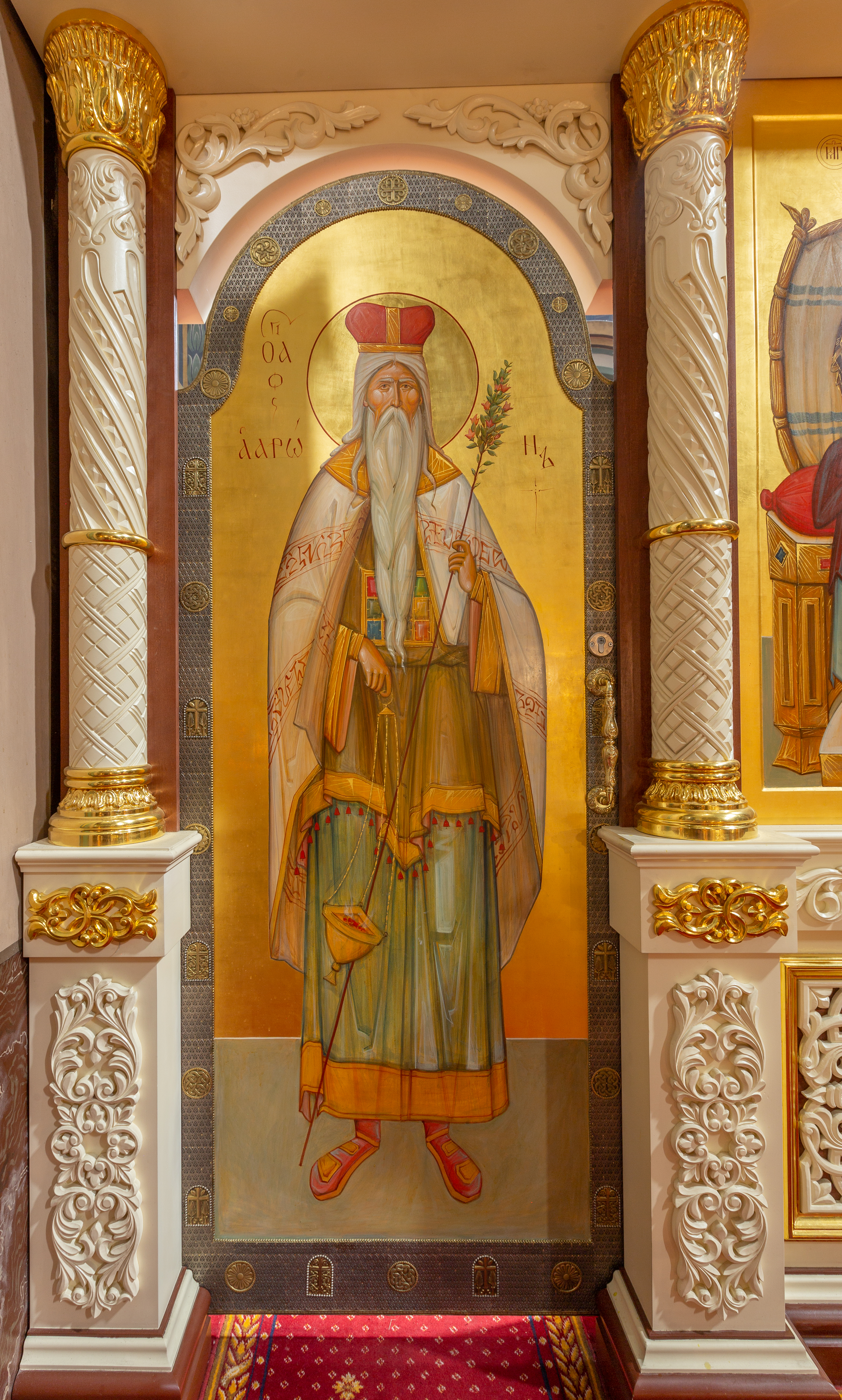 Установлен иконостас в храме "Утоли Мои Печали" в Марьино, г. Москва