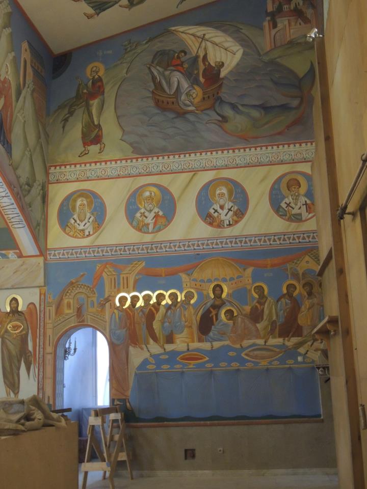 Продолжается роспись Преображенского собора в г. Сургуте